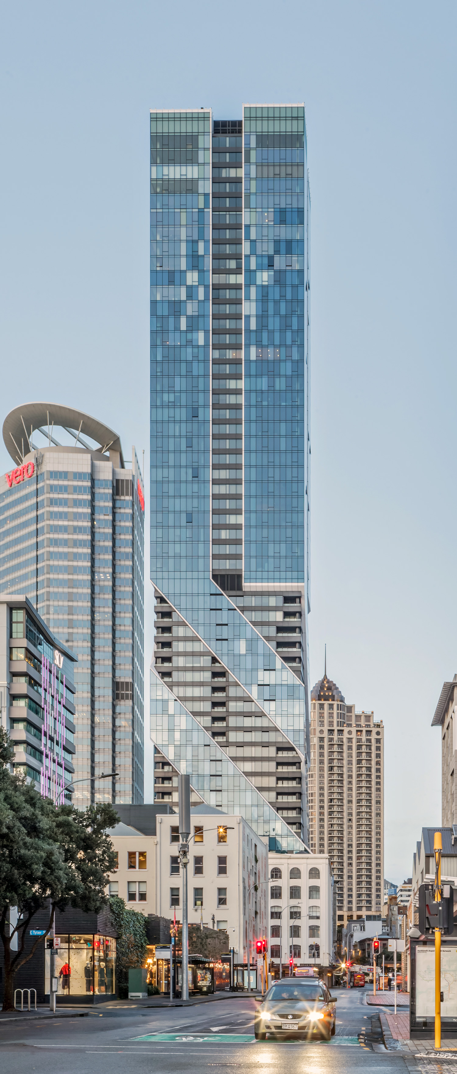 The Pacifica, Auckland - View from the north. © Mathias Beinling